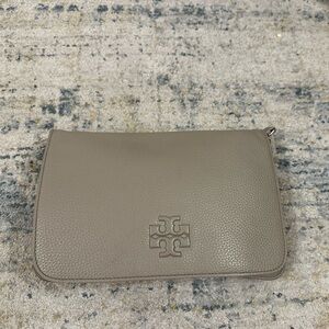 TORY BURCH - Thea Taupe convertible crossbody / shoulder bag stone / taupe